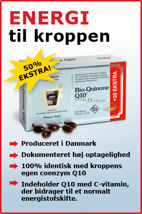 Æsken med Bio-Quinone Q10 Gold fik på et tidspunkt øget indholdet af kapsler med 50%